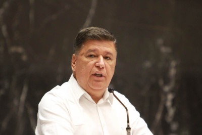 Viana disse que a gestão de Fleury trava os "comerciantes, os pequenos e médios empreendedores, os empresários e todo o setor produtivo da cidade" -  (crédito: Edesio Ferreira/EM/D.A. Press)