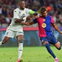 Barcelona jogou mal e perdeu para o Monaco  -  (crédito: Manaure Quintero/AFP via Getty Images)