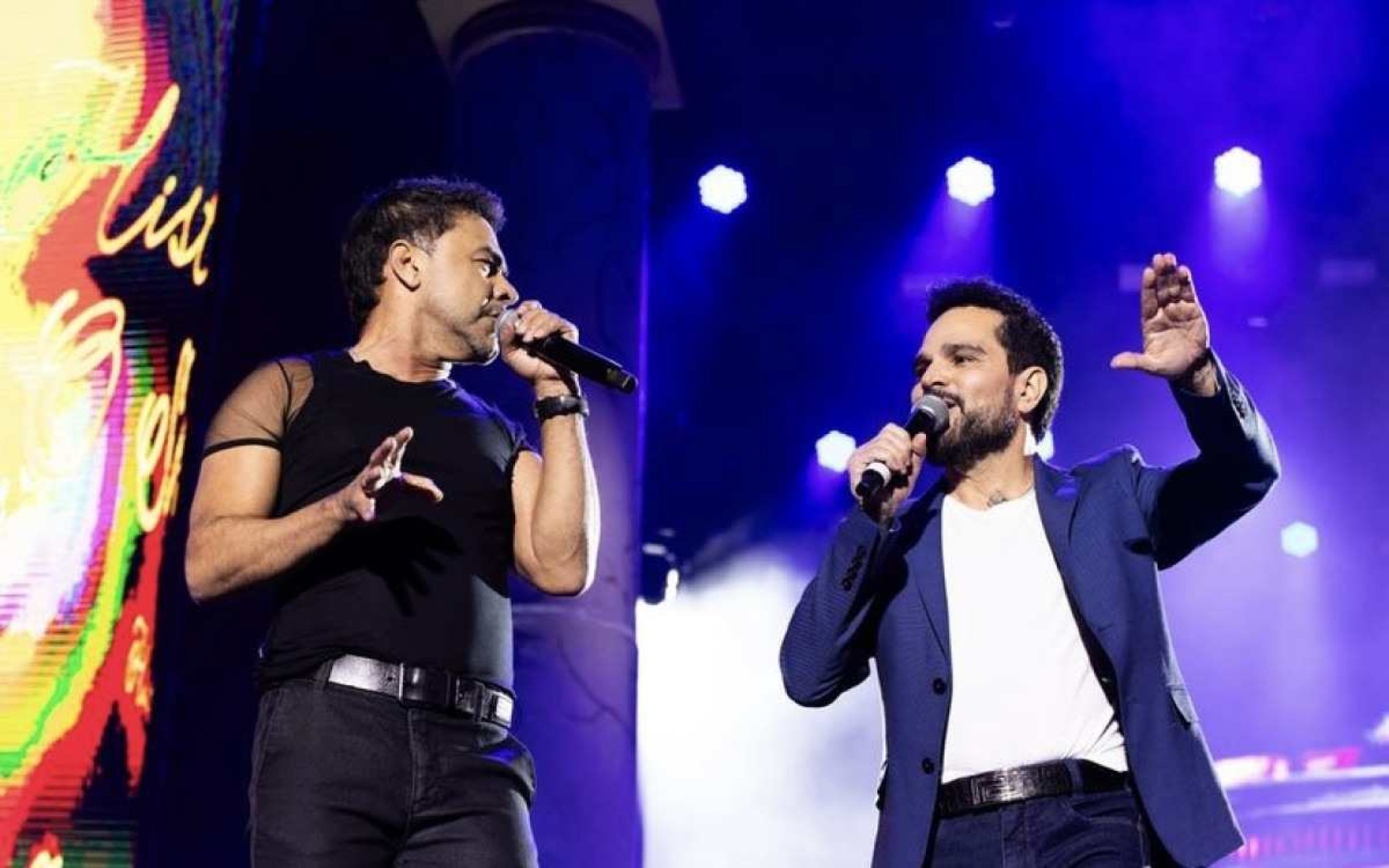 Climão: Zezé Di Camargo e Luciano não se falam em bastidores de show