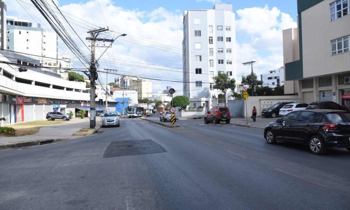 Diagnóstico das áreas verdes mostra que o bairro Minas Brasil, na Região Noroeste de BH, tem apenas 0,32% de cobertura vegetal -  (crédito: Gladyston Rodrigues/EM/D.A. Press)