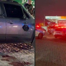 Motorista escapa de tiroteio em posto de combustíveis: ‘Cena de filme’ - Reprodução/Redes sociais