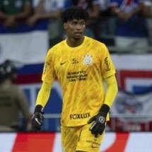 Hugo Souza foi um dos melhores do Corinthians diante do Red Bull Bragantino -  (crédito: Foto: Rodrigo Coca/Agência Corinthians)