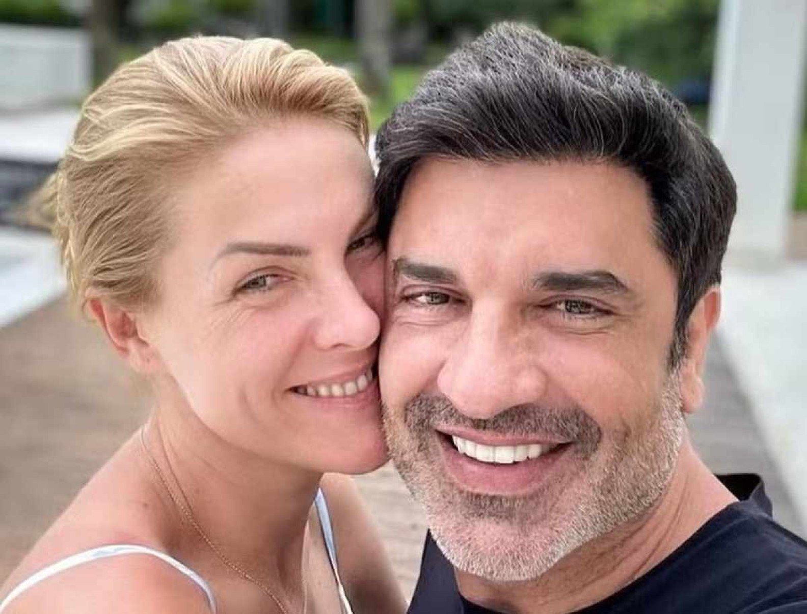 Ana Hickmann e Edu Guedes estão juntos desde março e agora anunciaram o noivado -  (crédito: Instagram/Reprodução)