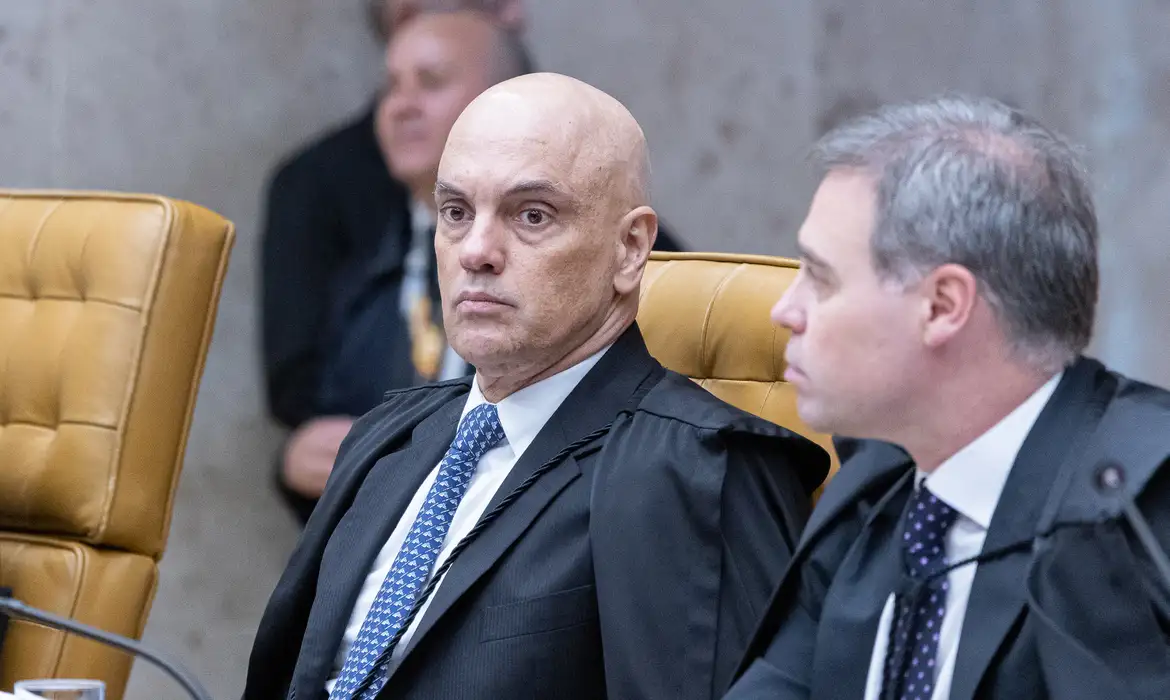 Alexandre de Moraes reafirma legalidade de atos no TSE -  (crédito: EBC)