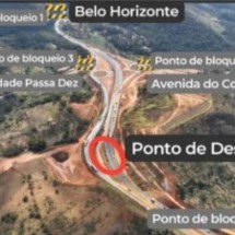 BR-381 será interditada para obras nesta quarta-feira - Reprodução