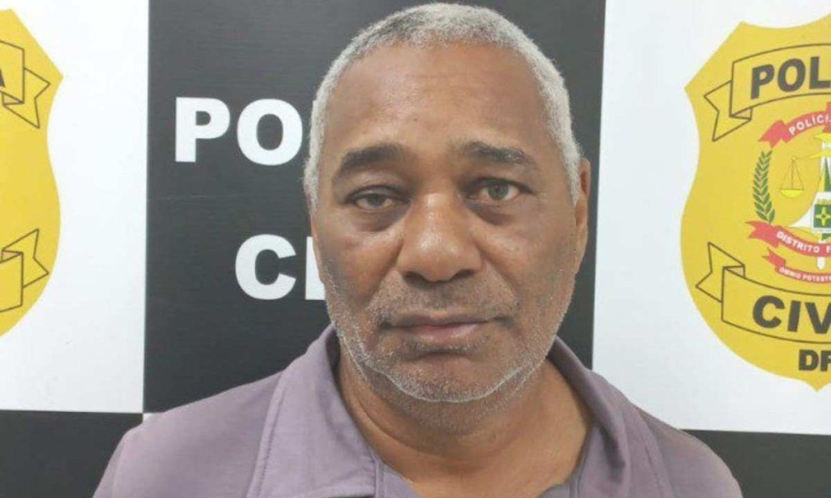 Homem de 64 anos é preso em Sobradinho por estuprar quatro menores -  (crédito: PCDF/Divulgação)