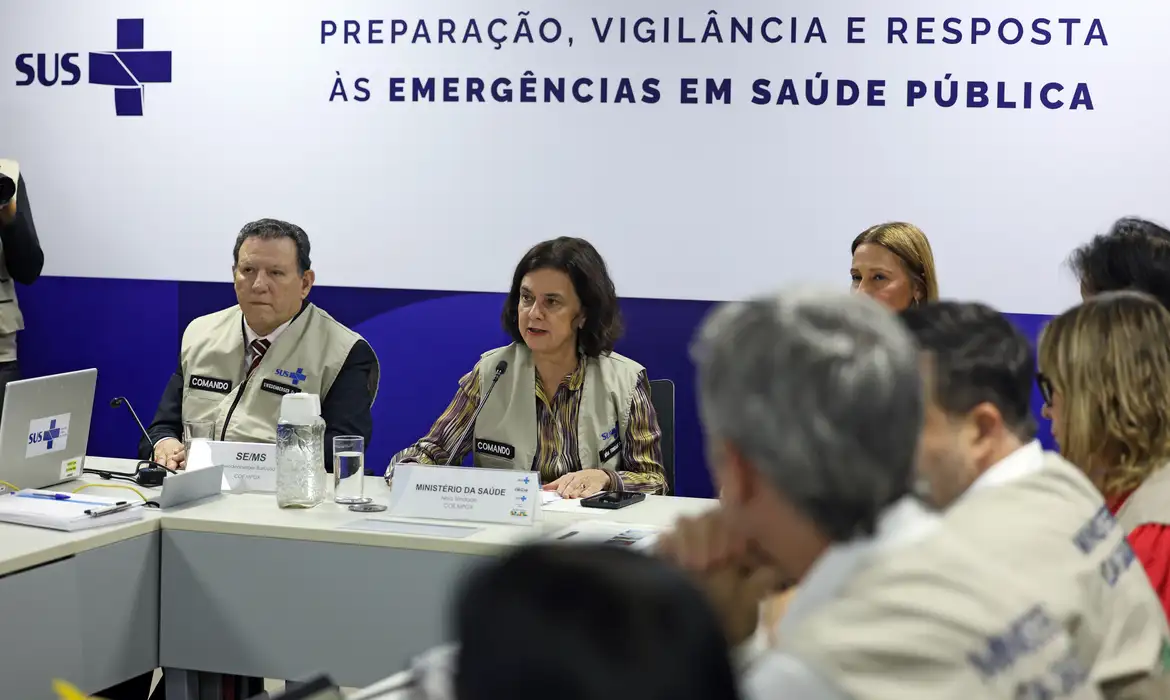 Mpox: Brasil instala Centro de Operações de Emergência em Saúde -  (crédito: EBC)