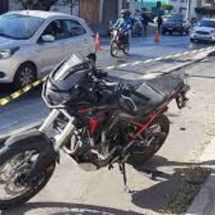 Motociclista que estaria embriagado atropela homem em BH - Redes sociais