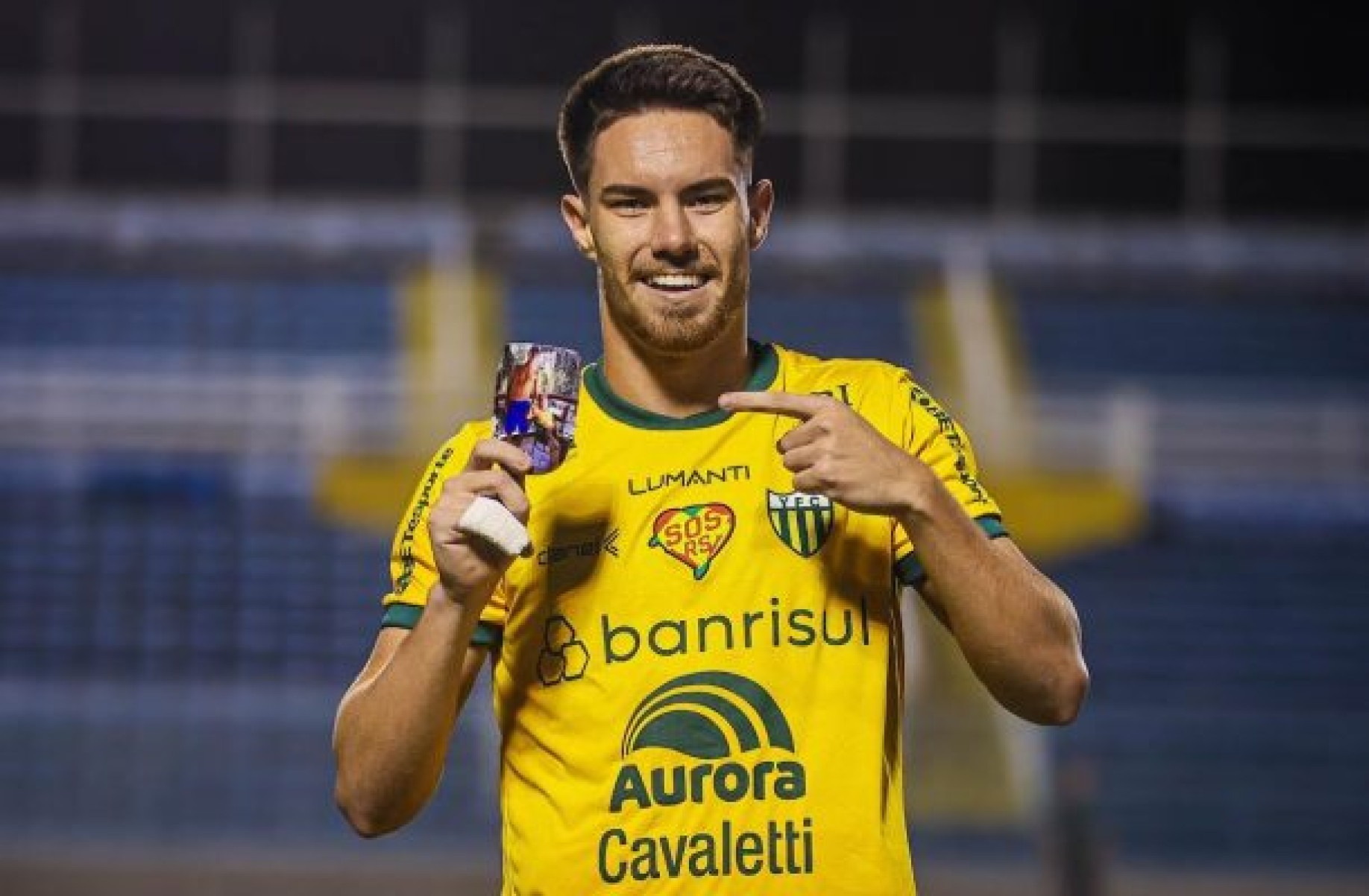 Com um gol e uma assistência, Caio Mello garante empate para o Ypiranga