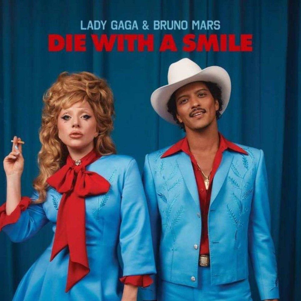 Bruno Mars e Lady Gaga lançam 'Die with a smile'; ouça