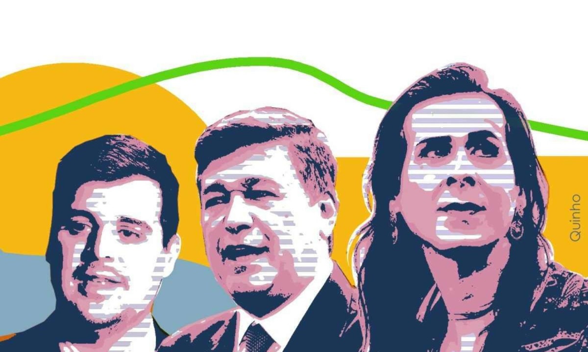 Onde estão Bruno Engler (PL), Duda Salabert (PDT) e Carlos Viana (Podemos)? -  (crédito: Quinho)