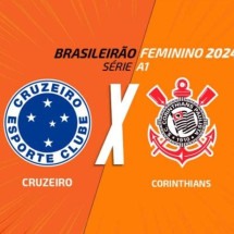 Cruzeiro e Corinthians duelam pelo Brasileirão Feminino -  (crédito: Foto: Arte/Jogada10)