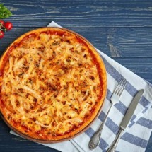 A pizza de pão de queijo com sabores mineiros que cabe na air fryer - Nuu Alimentos/Divulgação