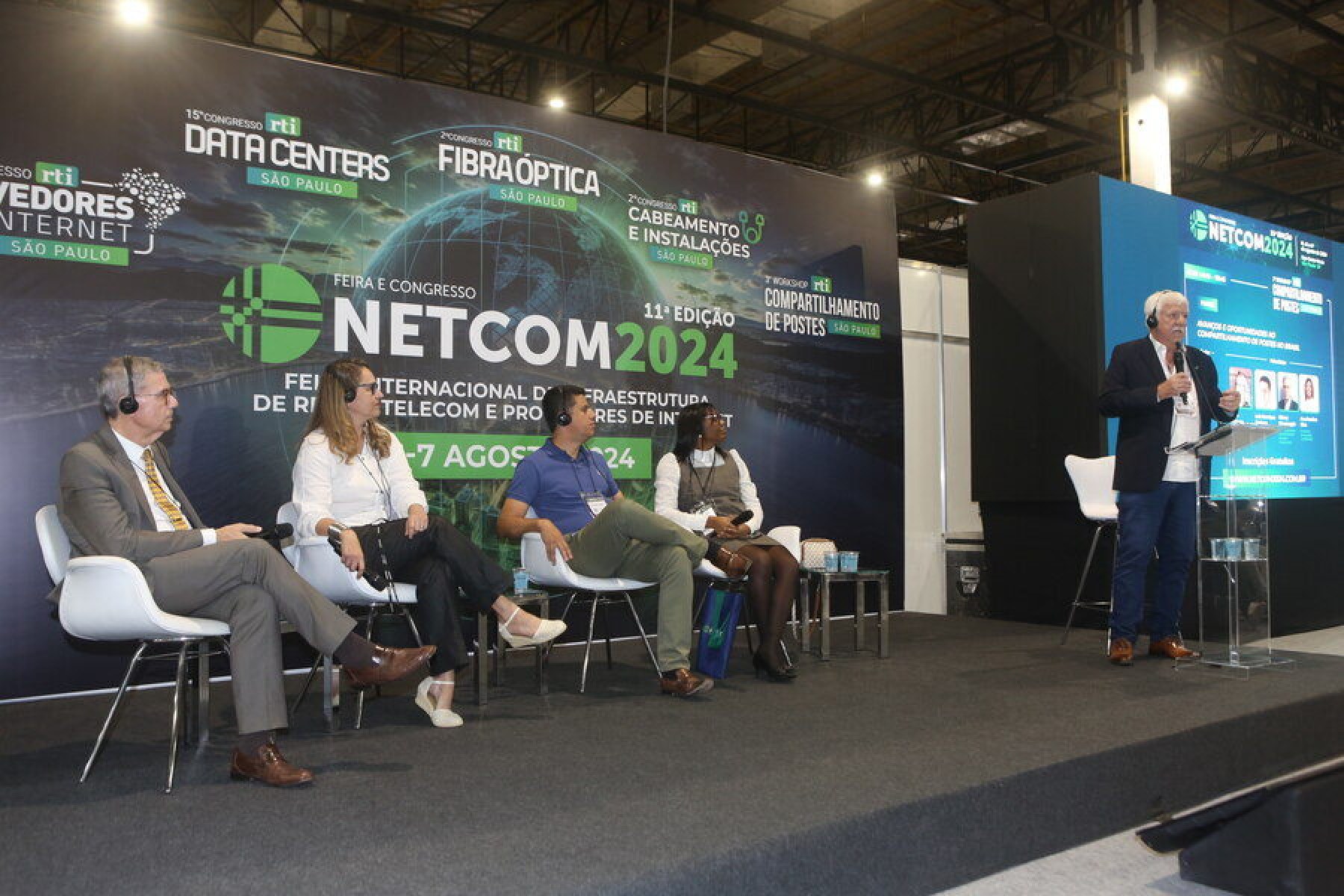 Ordenamento da infraestrutura de postes foi tema do NETCOM  -  (crédito: DINO)