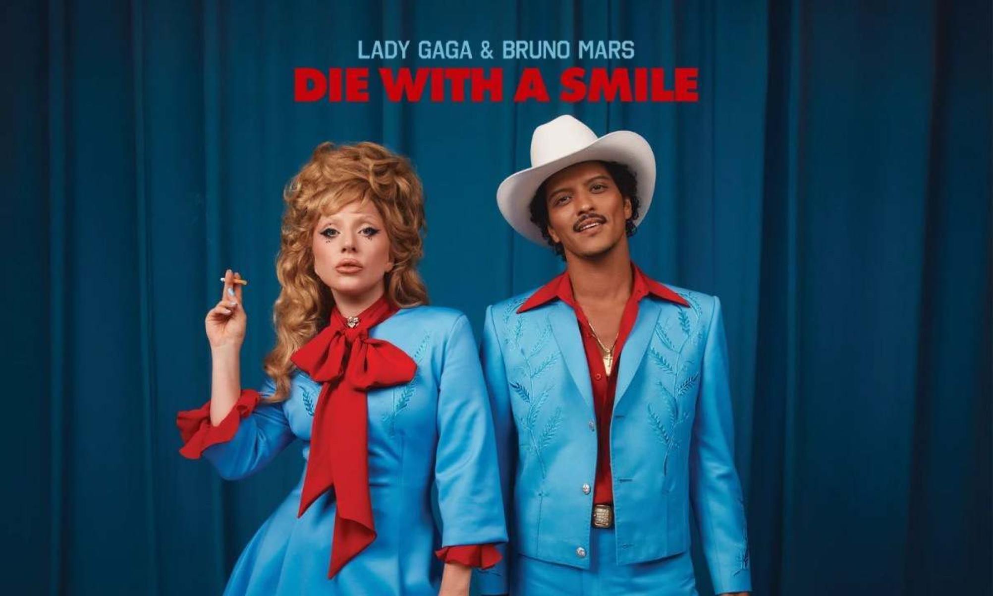 Bruno Mars e Lady Gaga lançam ‘Die with a smile’; ouça