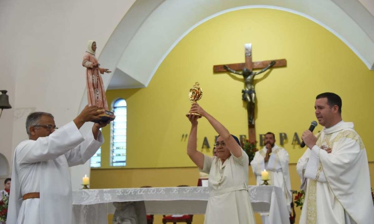  A relíquia veio de um santuário dedicado à Beata em Baependi, no Sul de Minas -  (crédito: Gladyston Rodrigues/EM/D.A Press)