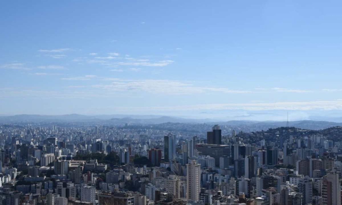 Final de semana ser&aacute; de c&eacute;u claro com tempo seco e calor em BH -  (crédito: Gladyston Rodrigues/EM/D.A&nbsp;Press)