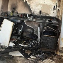 MG: homem fica ferido durante incêndio em apartamento - CBMMG