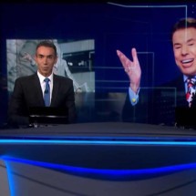 Silvio Santos ganha todas as manchetes do Jornal Nacional - Reprodução/Rede Globo