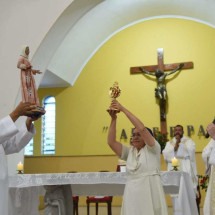 Relíquia da Beata Nhá Chica 'visita' a Igreja Padre Eustáquio, em BH - Gladyston Rodrigues/EM/D.A Press