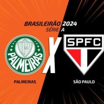 Choque-Rei deste domingo (18) tem Palmeiras e São Paulo com a mesma pontuação na tabela -  (crédito: Arte: Jogada 10)