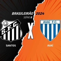 Santos x Avaí -  (crédito: Foto: Arte Jogada10)