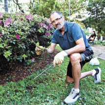 Vida dedicada a cuidar do que é de todos -  Gladyston Rodrigues/EM/D.A Press