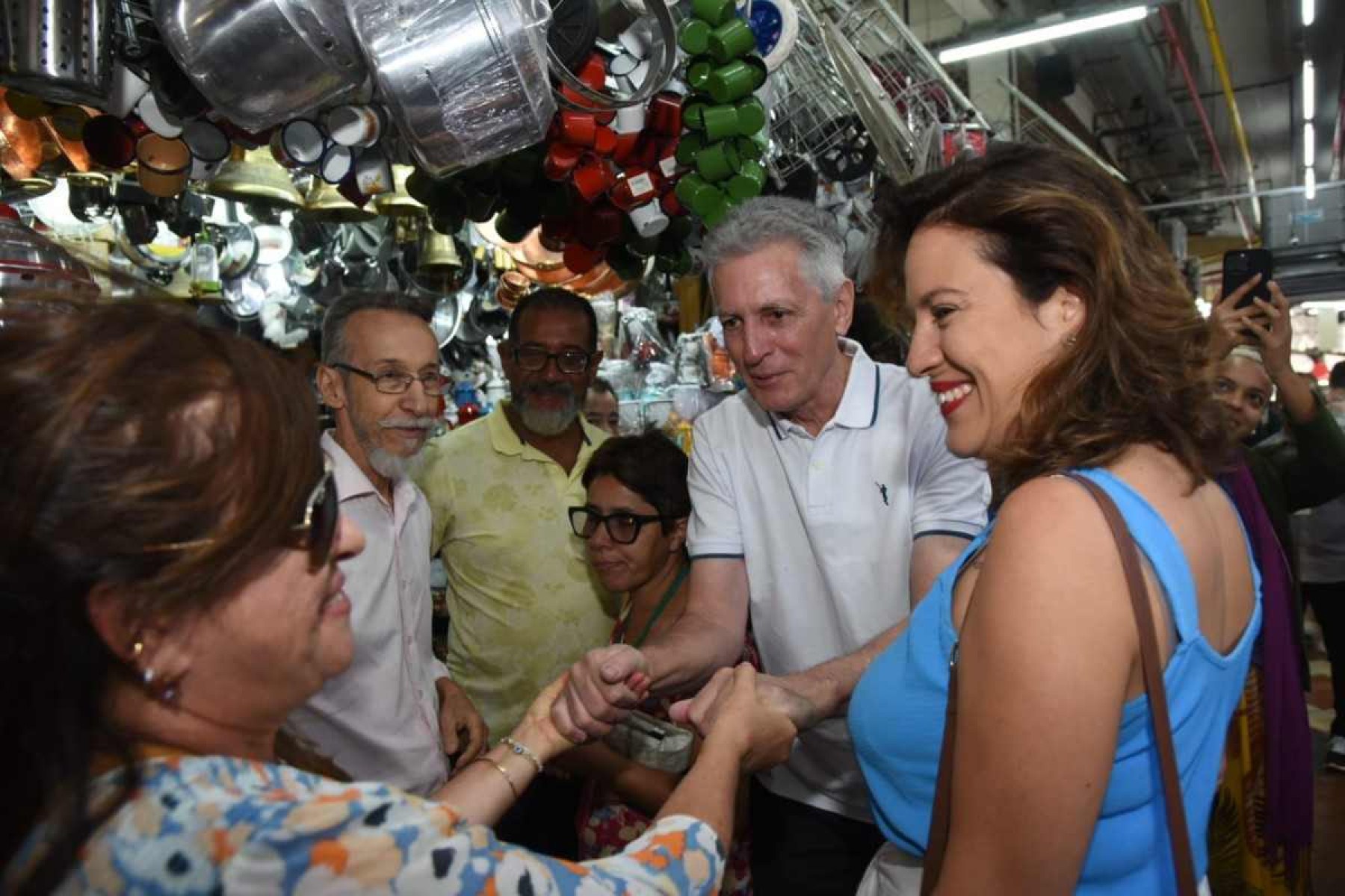 Rogério Correia visita o Mercado Central e fala em incentivar o comércio