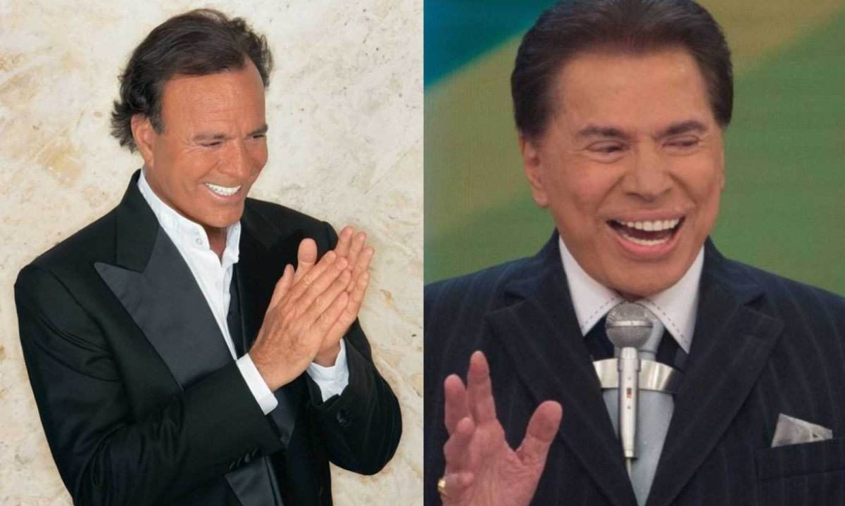 Julio Iglesias lamenta morte de Silvio Santos: 'Amigo de alma'