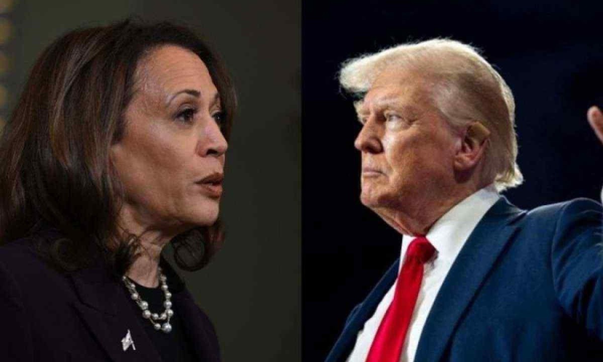 Kamala Harris e Donald Trump 
 -  (crédito: Getty Images via AFP)