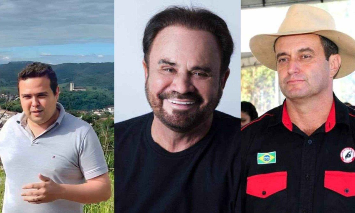 Otacilinho (PSB), Juracy Freire (PSD) e Geovânio Macedo (PSD) estão entre os mais ricos do estado, segundo declarações dadas ao TSE -  (crédito: Reprodução/Facebook)