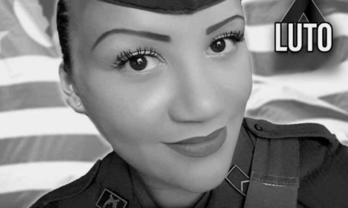 Policial militar Bruna Magalhães Juraski, de 36 anos, morreu ao ser atingida por um carro que estava na contramão -  (crédito: Reprodução Instagram @coroneladriana_ )