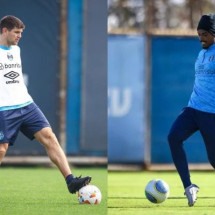 Kanemann deve voltar a ser titular no Grêmios depois de três jogos -  (crédito: Foto: Lucas Uebel/Grêmio FBPA)