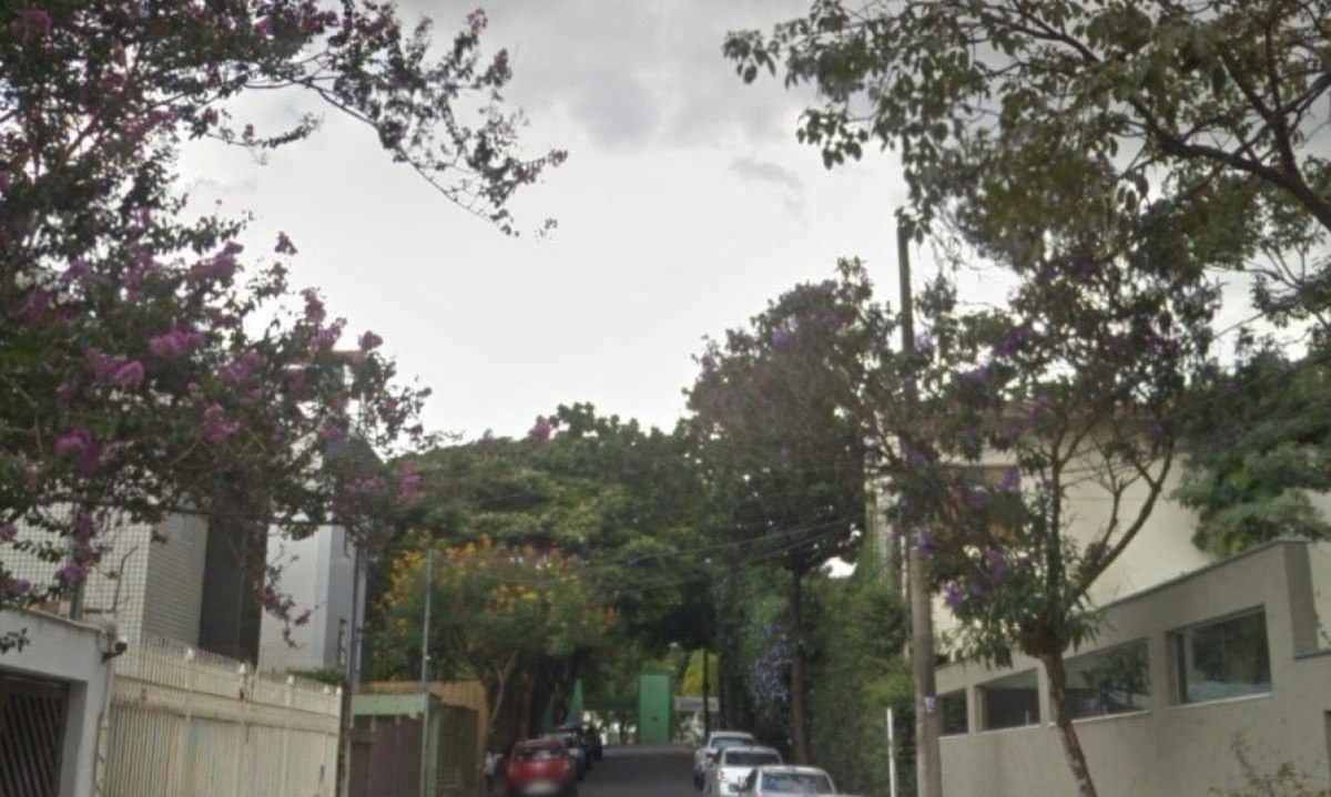 A Rua Flor de Esparódia continuará sendo mão dupla, mas a partir da próxima semana terá o sentido de direção invertido -  (crédito: Reprodução / Google Street View)