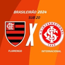 Flamengo enfrenta o Internacional na última rodada -  (crédito: Arte: Jogada10)