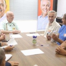Fuad se reúne com líderes da Feira Hippie: ‘com apoio fica mais fácil’ - Marcos Vieira/EM/D.A Press