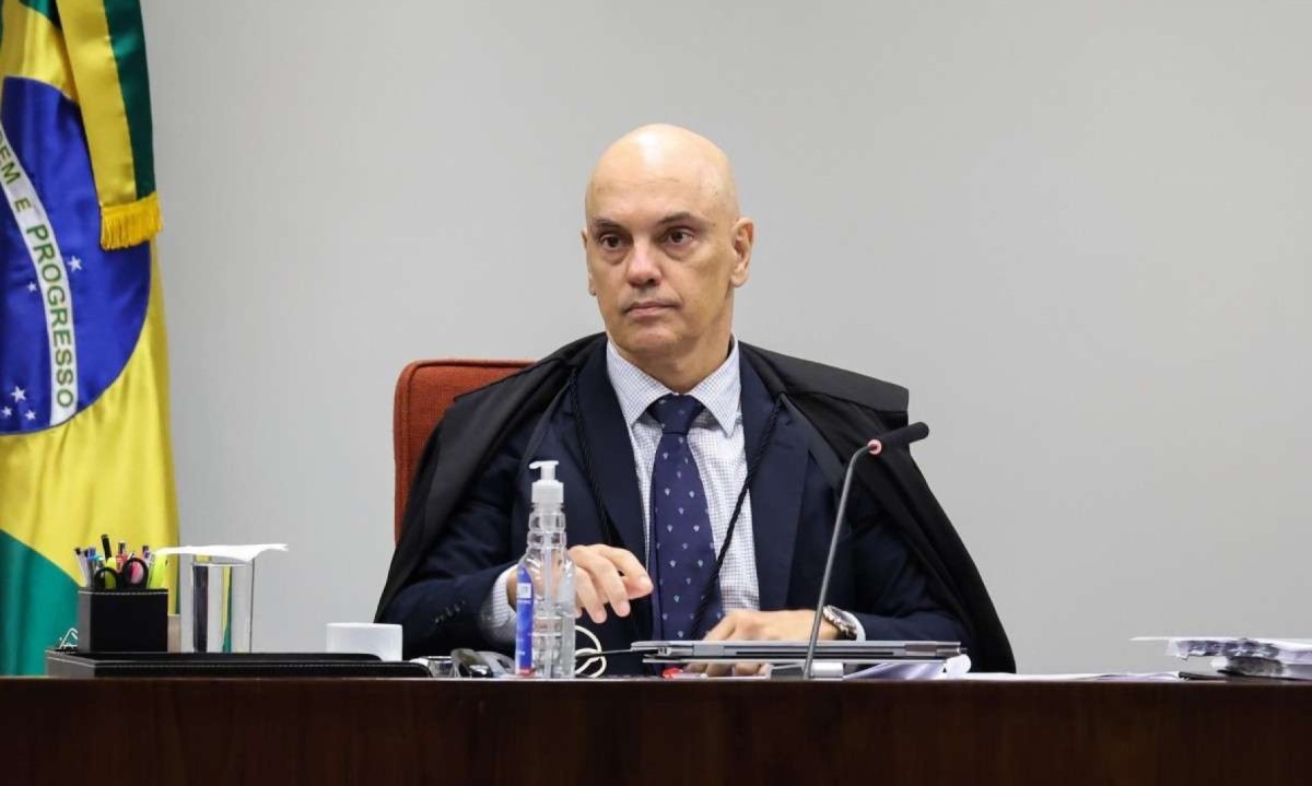 O inquérito sobre o vazamento foi aberto pela Polícia Federal por ordem do ministro Alexandre de Moraes -  (crédito: Gustavo Moreno/STF)