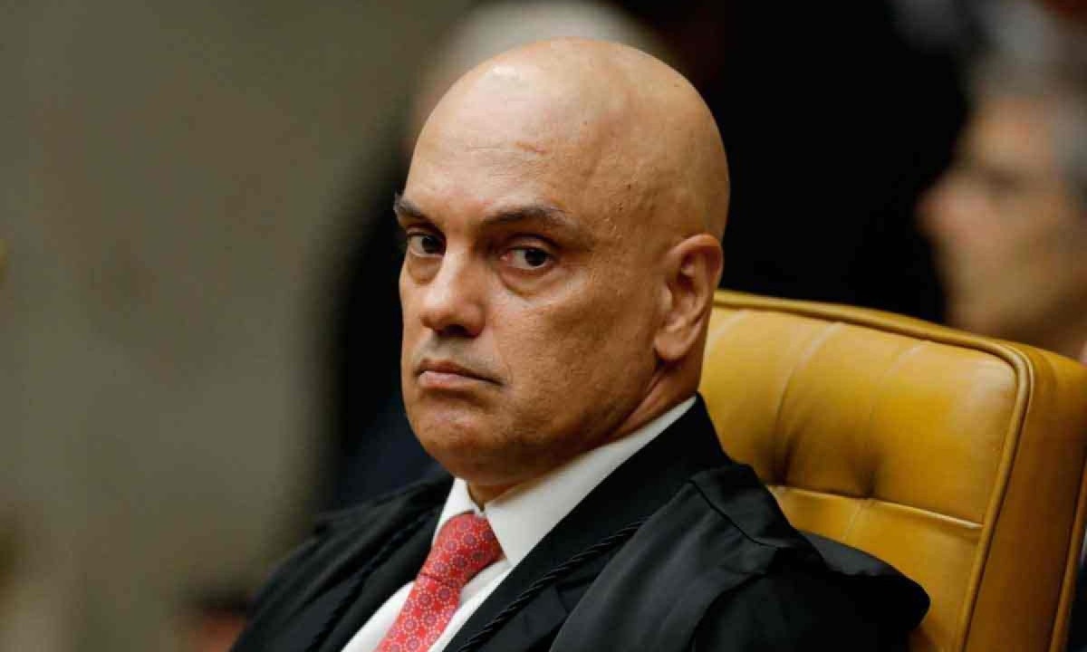 O ministro do STF, Alexandre de Moraes -  (crédito: EVARISTO SA/AFP)