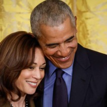 A parceria de duas décadas por trás de discurso de Obama em apoio a Kamala Harris - Getty Images