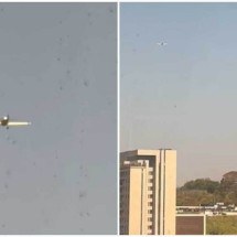 MG: bombeiros são informados de queda de avião, mas não acham nada em busca - Imagens cedidas ao EM/Reprodução