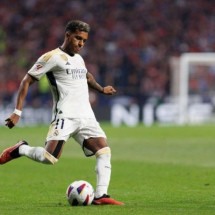 Rodrygo em ação pelo Real Madrid -  (crédito: Foto: AFP via Getty Images)