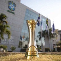 Trofeu Taça da Série D  -  (crédito: Foto: Lucas Figueiredo/CBF)