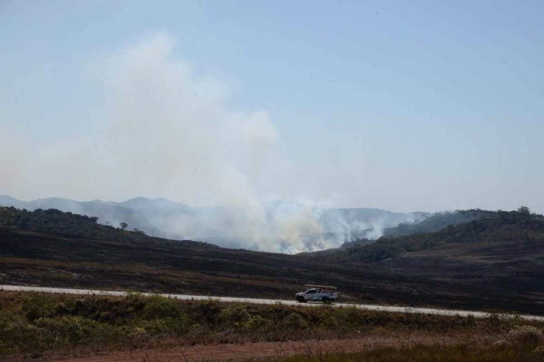 Incêndio na Serra do Cipó é controlado depois de três dias