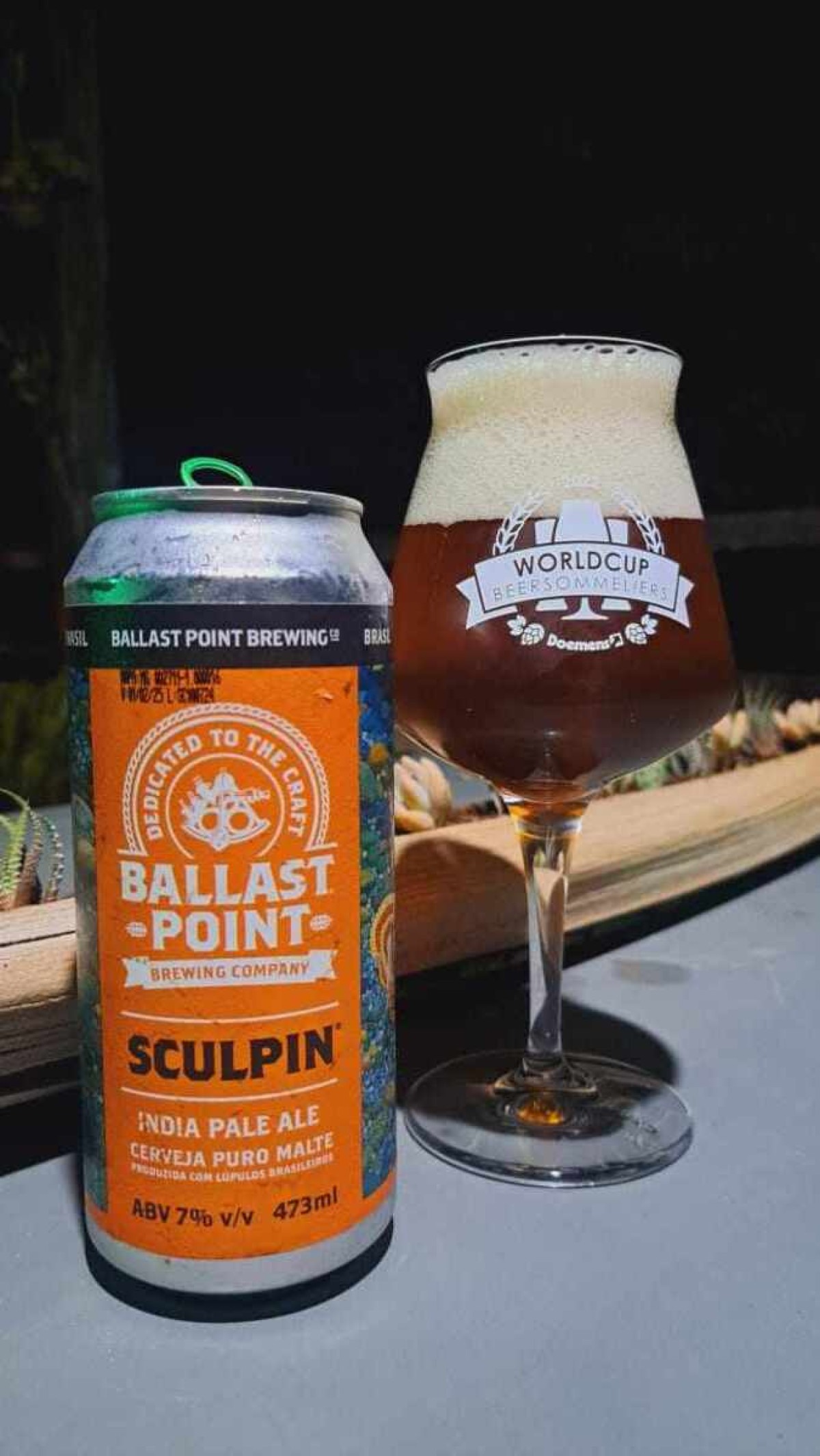 A cerveja internacional,  Sculpin IPA da Ballast Point