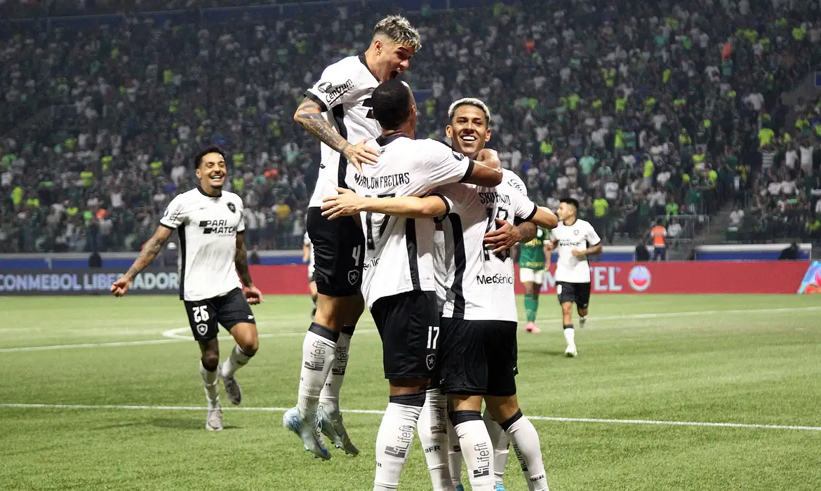 Botafogo segura empate com Palmeiras e avança na Copa Libertadores -  (crédito: EBC)