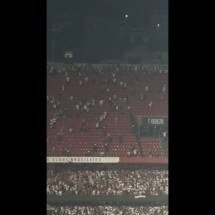 Briga na torcida do Nacional, do Uruguai, interrompeu partida do São Paulo na Libertadores - Foto: Felipe Camin/J10 -  (crédito: Foto: Felipe Camin/J10)