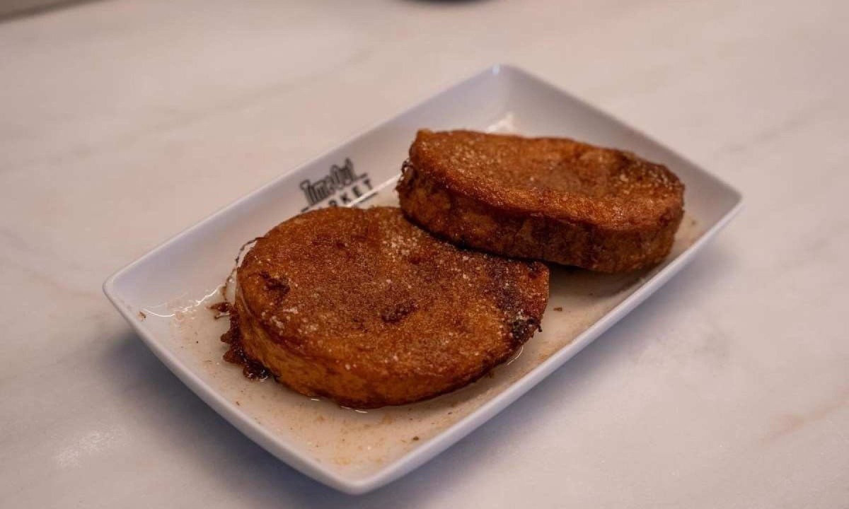 Rabanadas de chá preto da chef Inês Diniz