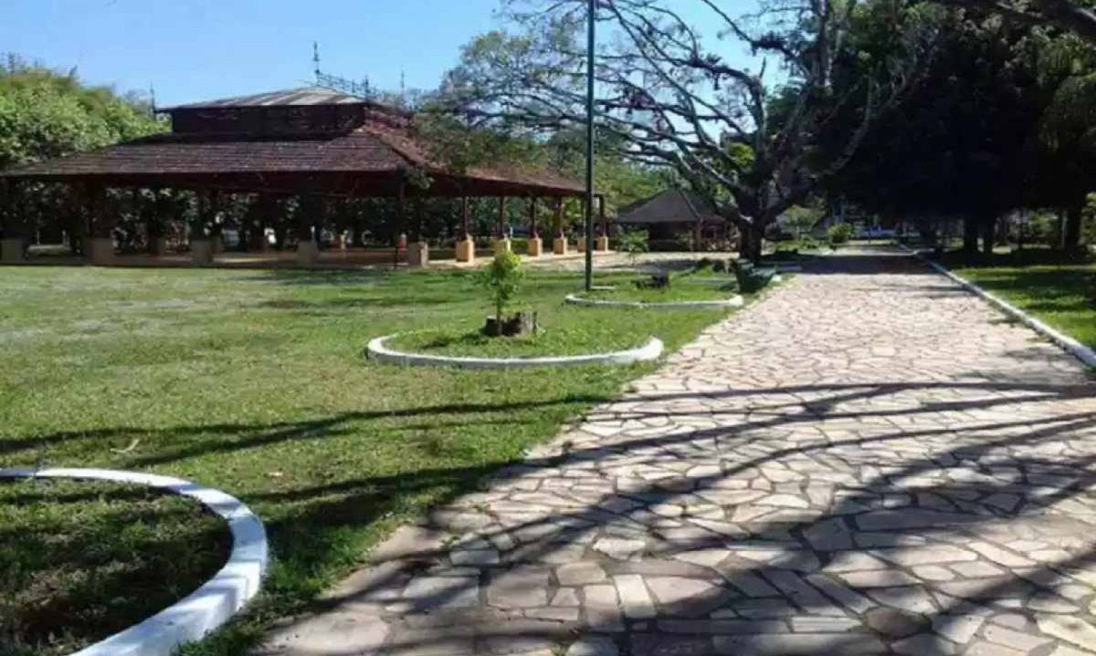 Parque das Águas de Caxambu conta com 12 fontes de água, sendo 11 gasosas
 -  (crédito: Codemge/Divulgação)