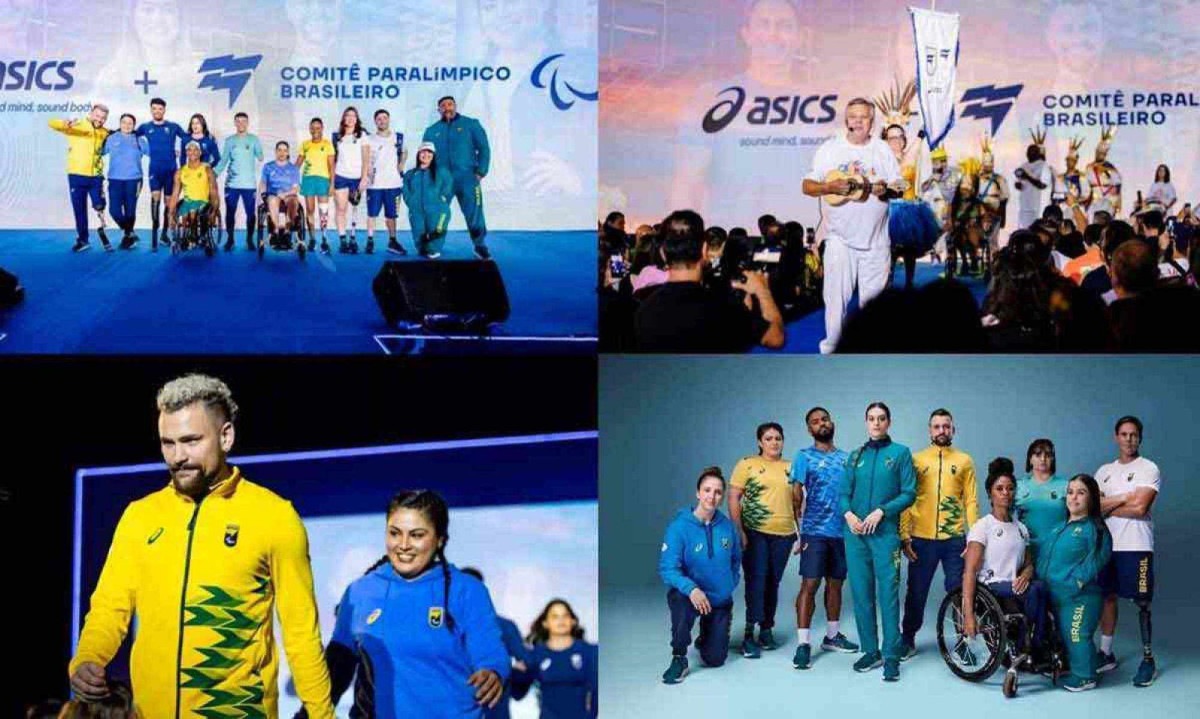 A campanha retrata o propósito da marca e o objetivo da criação dos uniformes da equipe paralímpica brasileira  -  (crédito: Ana Patrícia/CPB/ DIVULGAÇÃO )