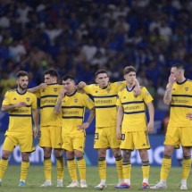 Dolorida queda da Sula, diante do Cruzeiro, aconteceu nas penalidades -  (crédito: Foto: Douglas Magno/AFP via Getty Images)